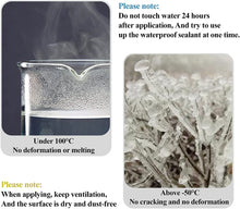 Load image into Gallery viewer, Liquid Waterproof Sealant, Endhokn Wall, Bathroom, Roof, etc Indoor and Outdoor Water-Based Waterproof Coating 35 Ounces Clear