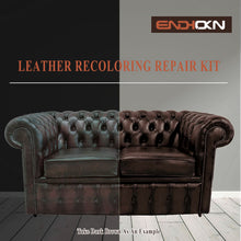 Load image into Gallery viewer, Endhokn Dark brown Leather, Vinyl Recoloring Repair Kit - Car Seats, Sofas and Leather Products Crack, Fade, Wear Color Repair Paste 200ml
