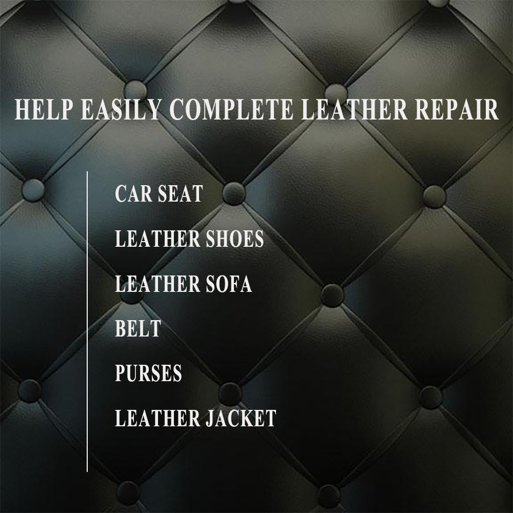 Endhokn Black Leather, Vinyl Recoloring Repair Kit - Car Seats, Sofas