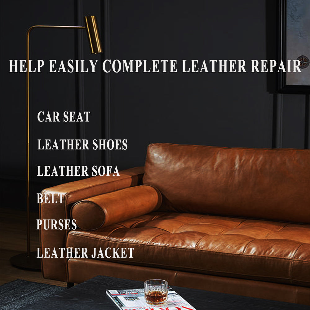 Endhokn Brown Leather, Vinyl Recoloring Repair Kit - Car Seats, Sofas